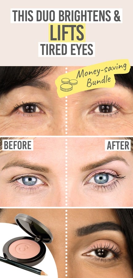 3 Custom Color Bright Eyed Duo - Beauty and the Boutique - This duo brightens & lifts tired eyes