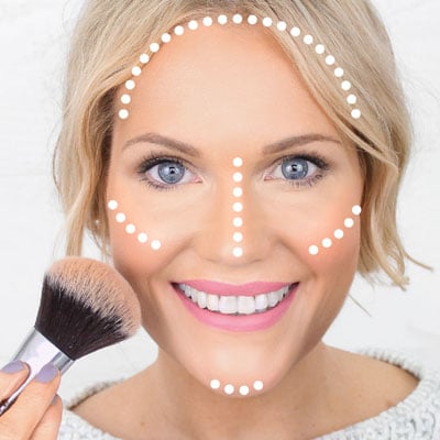 Bellamianta Illuminating Bronzing Powder how to use - Step 2