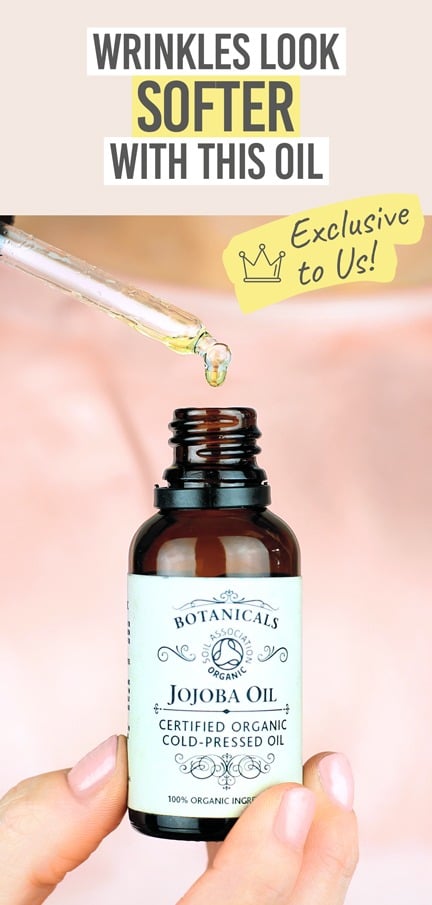 Botanical Organic Jojoba Oil - Beauty and the Boutique - Wrinkles look softer with this oil