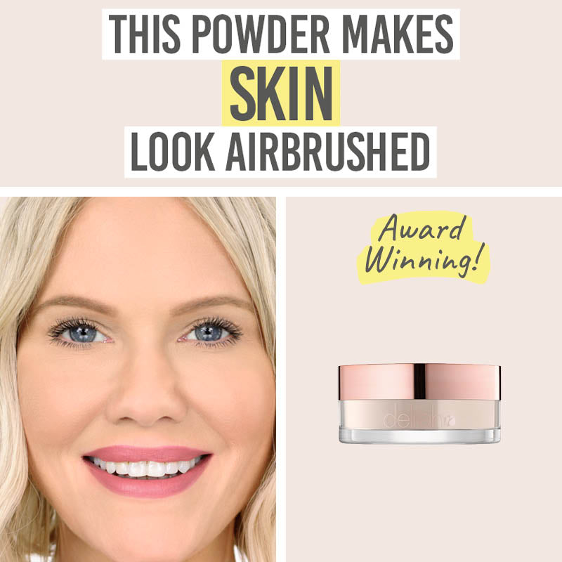 Award winning Delilah Pure Touch Micro Loose Powder Translucent results