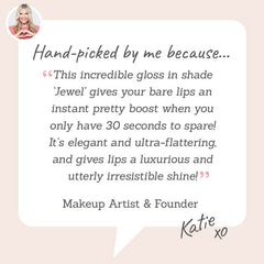 Delilah Ultimate Shine Lip Gloss in Jewel – Hand-picked by Katie for a 30-second elegant boost with luxurious, ultra-flattering shine.