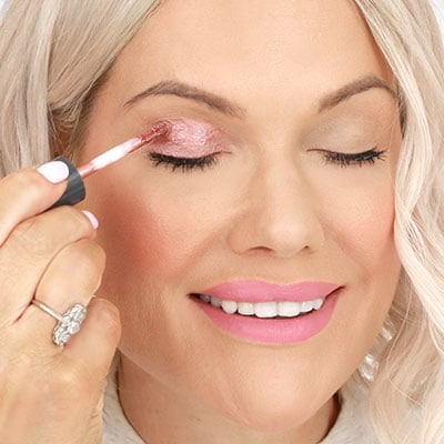 Apply all over your eyelid