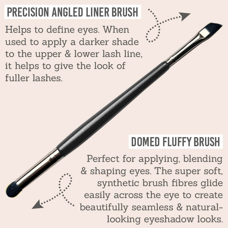 Beauty and the Boutique Dual-Ended Eye Define Brush features
