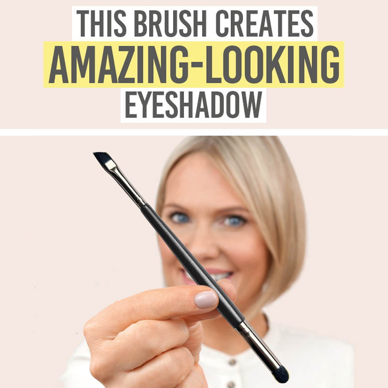 Beauty and the Boutique Dual-Ended Eye Definer Brush - This brush creates amazing-looking eyeshadow 