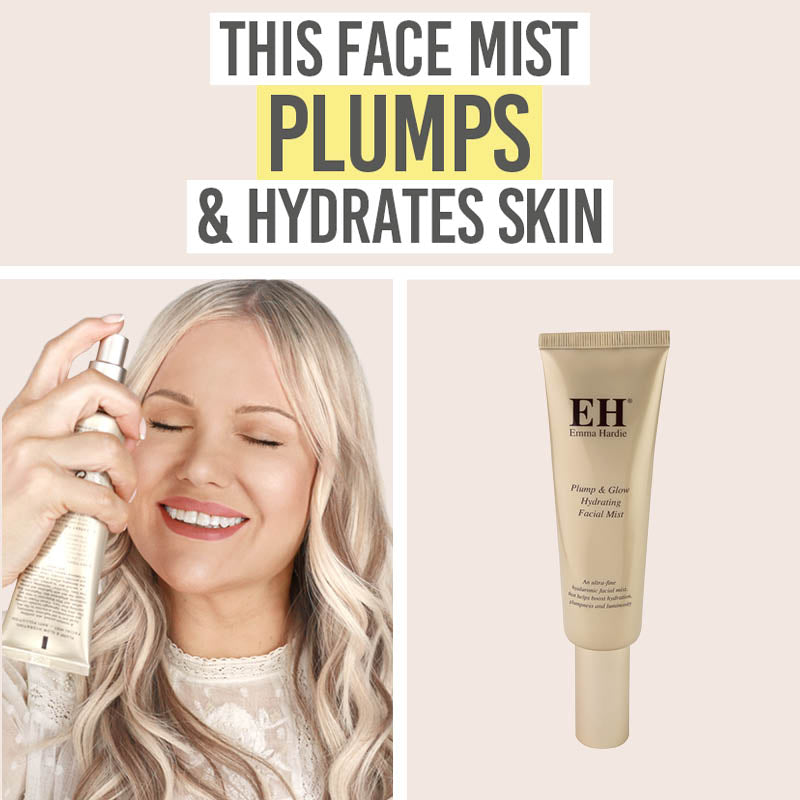 Emma Hardie Plump & Glow Hydrating Facial Mist - Beauty and the Boutique - This face mist plumps & hydrates skin