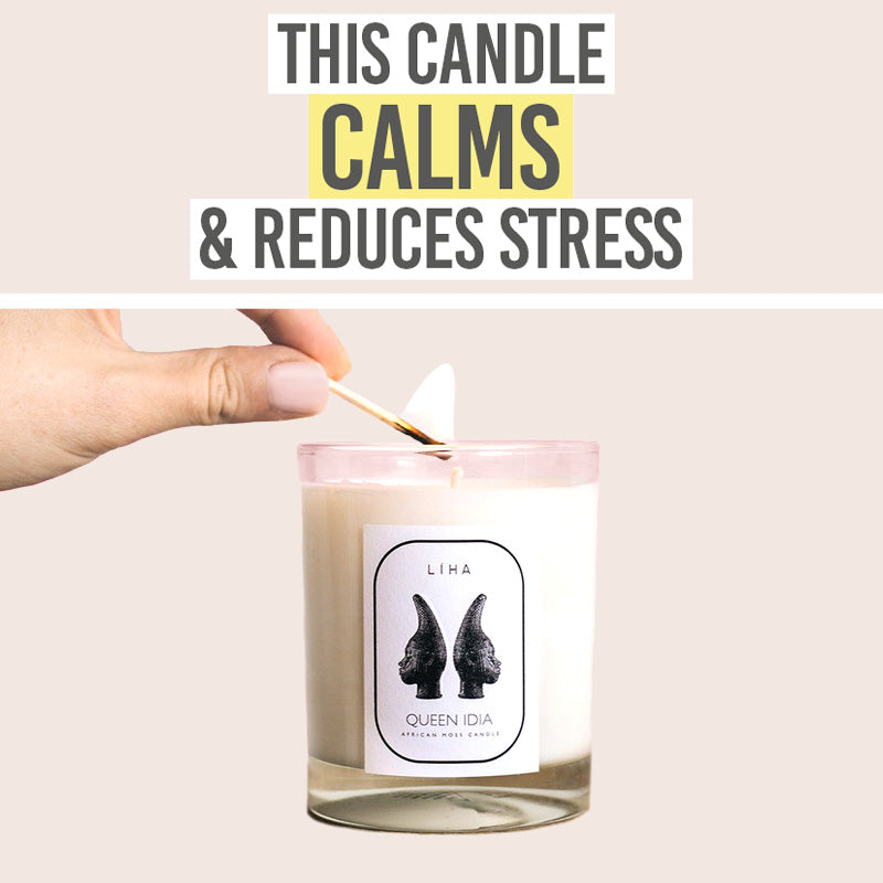 LIHA Queen Idia Candle being lit