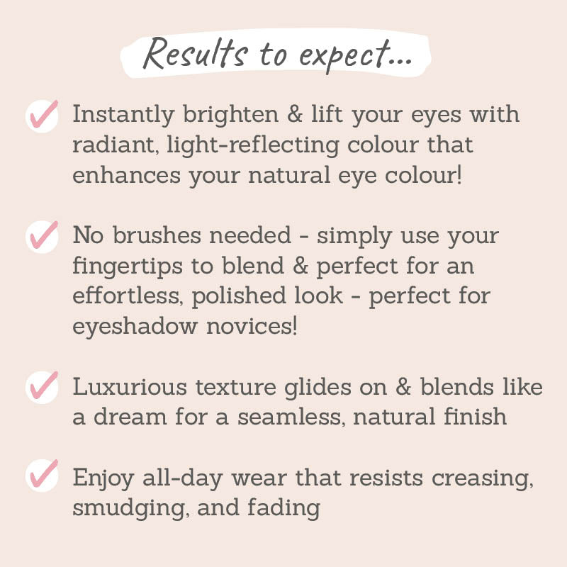 Mii Cosmetics Forever Eye Crayon in Sorbet results to expect