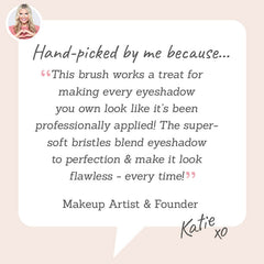 Smokey Eye Socket Brush – Hand-picked by Makeup Artist Katie for effortless blending and precision in creating the perfect smokey eye.