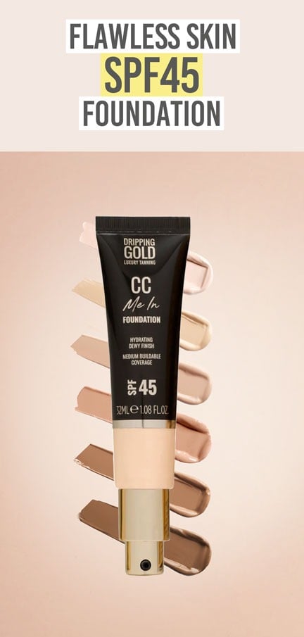 SOSU Cosmetics CC Me In SPF45 Foundation - Beauty and the Boutique - Flawless Skin SPF Foundation