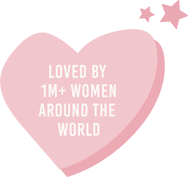 Loved by 1M+ women around the world